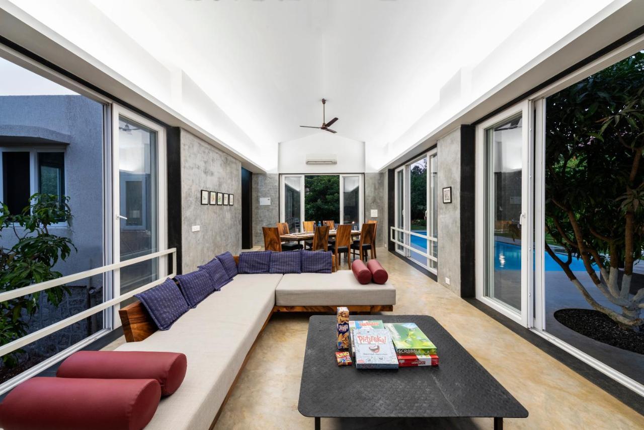 Saffronstays Casa Manga, Karjat - Pet-Friendly Pool Villa Near Nd'S Film World And Saltt Exterior photo